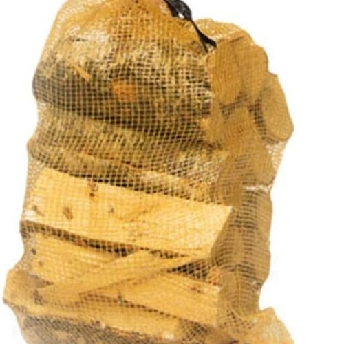 Red de madera dura seca al horno de abedul plateado de 30 litros. 18% de humedad. Leña perfecta certificada para quemadores de troncos, estufas de leñ