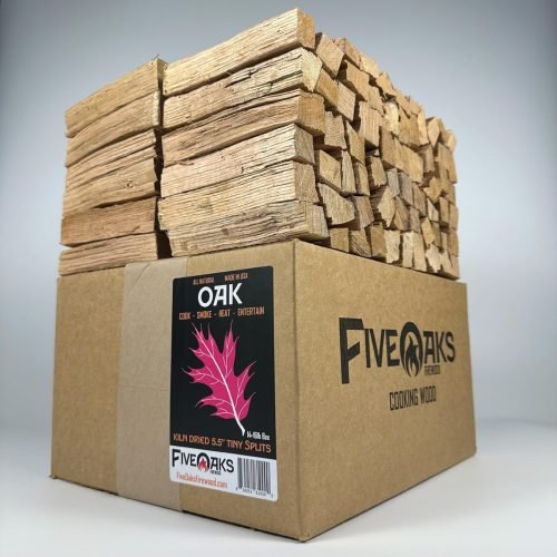 Horno de pizza de leña para horno de pizza de leña, mini leña de roble. Madera de roble de 5 pulgadas (1,000 pulgadas cúbicas) ~ 5 pulgadas leña seca