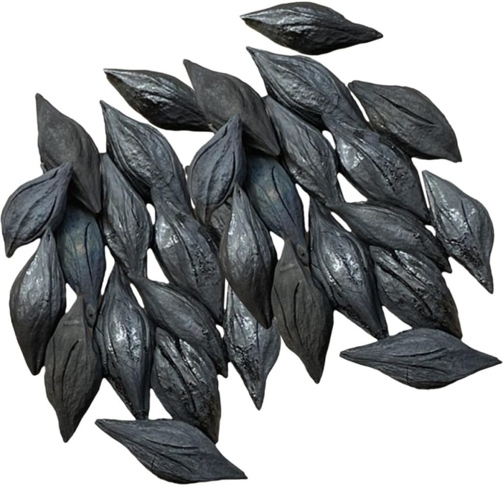 Carbón Vegetal de Madera de Olivo Negro 500g para Barbacoa | Uso Exterior y Camping, Bolsa Individual, Encendido Sencillo, Formato para Asar y Hervir
