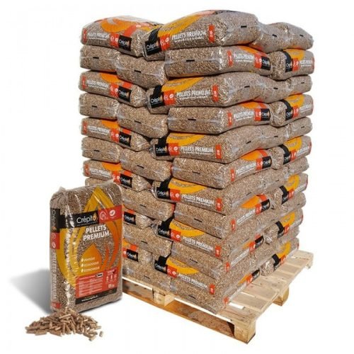 CRÉPITO — palet de pellets (72 sacos de 15 kg)
