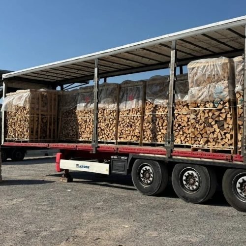 Carga a granel de roble — 50 cm, 48 estéreo, calidad Premium H1 G1