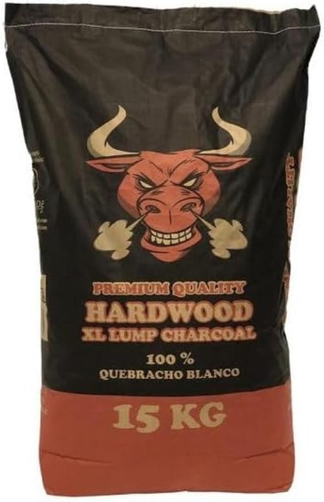 TORO - Carbón TORO para barbacoa, compuesto por quebracho blanco del Paraguay, ideal para cualquier tipo de cocción, el aroma realza sabores y perfume